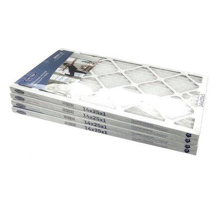 Carrier MERV 10 1" Filter, PK4 14X25X1-M10-C-P4